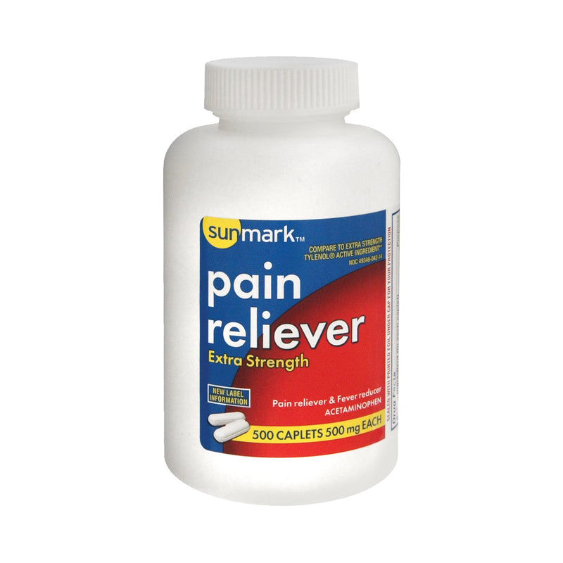 Sunmark® Acetaminophen Pain Relief, Sold As 1/Bottle Mckesson 49348004214