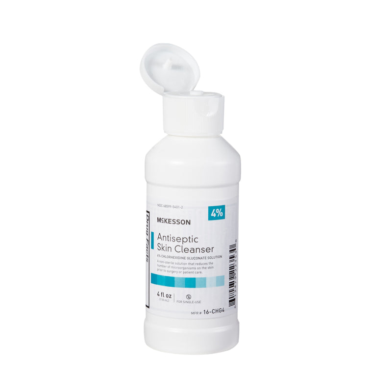Mckesson Antiseptic Skin Cleanser, 4 Oz. Flip-Top Bottle, Sold As 48/Case Mckesson 16-Chg4