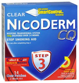 Nicoderm Cq® Nicotine Polacrilex Stop Smoking Aid, Sold As 1/Box Glaxo 00135019602