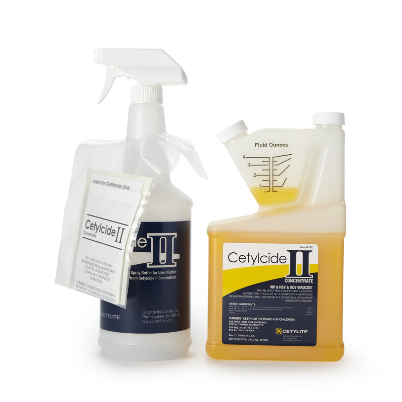 Cetylcide-Ii® Surface Disinfectant Concentrate, 32 Oz., Sold As 1/Each Cetylite 0152