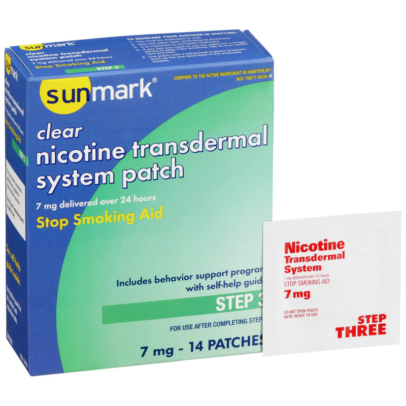 Sunmark® 7 Mg Nicotine Polacrilex Stop Smoking Aid, Sold As 14/Box Mckesson 70677003001