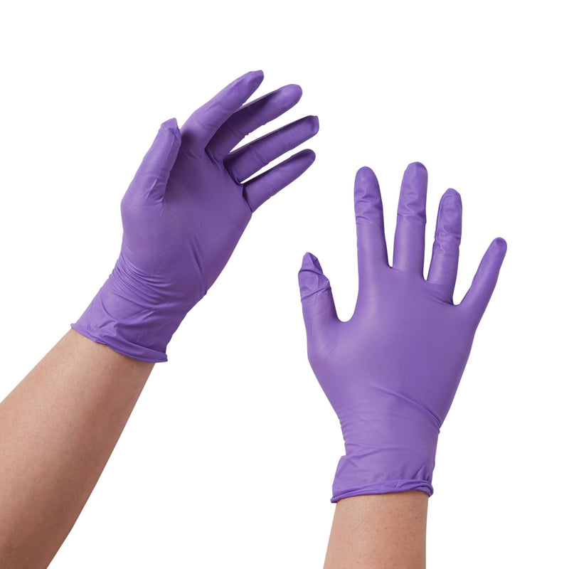 Purple Nitrile® Exam Glove, Small, Purple, Sold As 100/Box O&M 55081