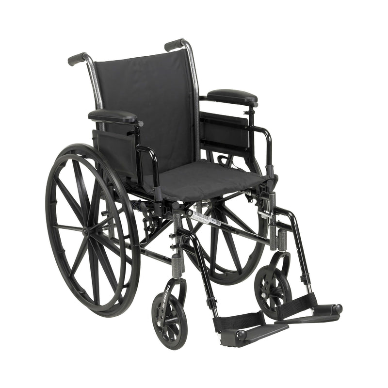Drive™ Cruiser Iii Lightweight Wheelchair, Sold As 1/Each Mckesson 146-K320Adda-Elr