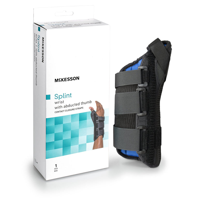 Mckesson Left Wrist Splint With Abducted Thumb, Extra Large, Sold As 1/Each Mckesson 155-81-87318