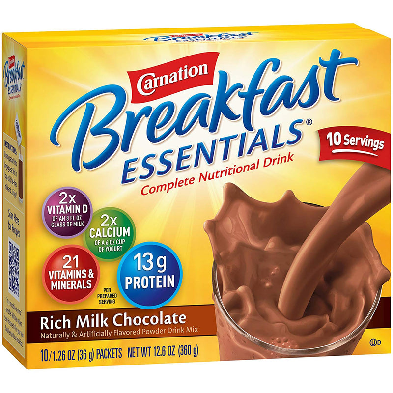 Carnation Breakfast Essentials® Chocolate Nutritional Drink, Sold As 1/Each Nestle 12326257