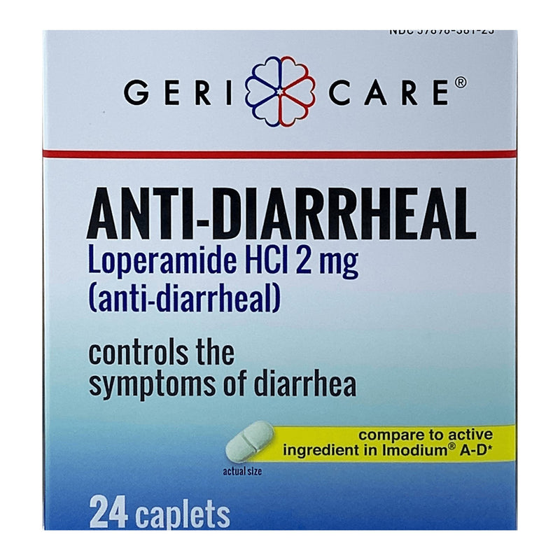 Geri-Care® Loperamide Anti-Diarrheal, Sold As 24/Case Geri-Care 381-24B-Gcp