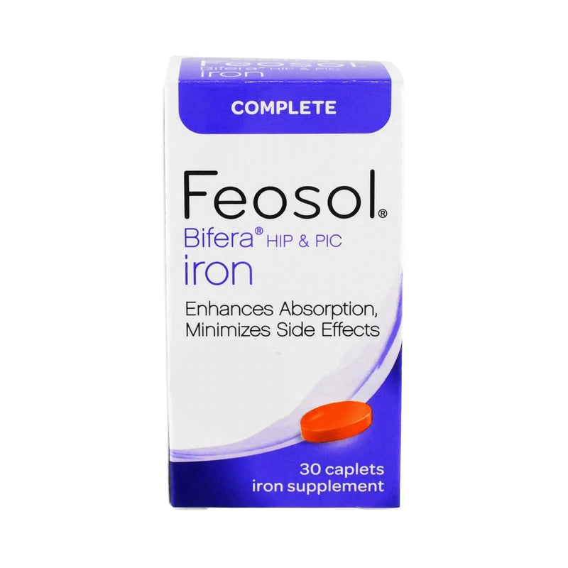 Feosol® Bifera® Hip And Pic Iron / Pic / Hip Mineral Supplement, Sold As 1/Bottle Meda 34601709530