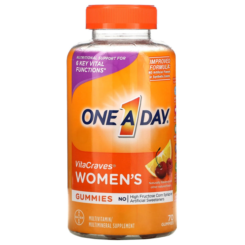 One-A-Day Vitacraves Women'S Multi Gummies, Sold As 1/Bottle Bayer 01650058683