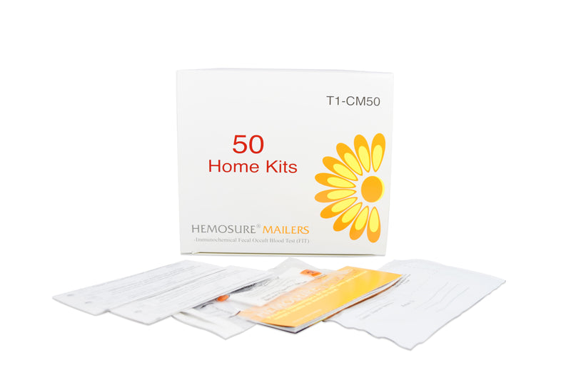 Hemosure® Home Kit Mailer Fecal Specimen Collection Kit, Sold As 1/Box Hemosure T1-Cm50