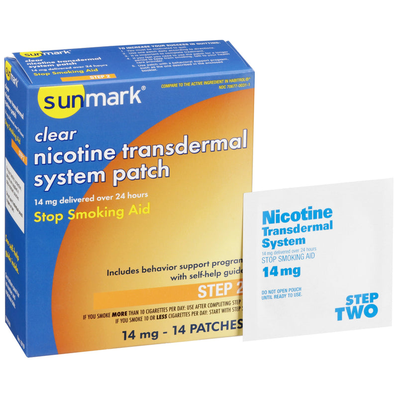 Sunmark® 14 Mg Nicotine Polacrilex Stop Smoking Aid, Sold As 14/Box Mckesson 70677003101
