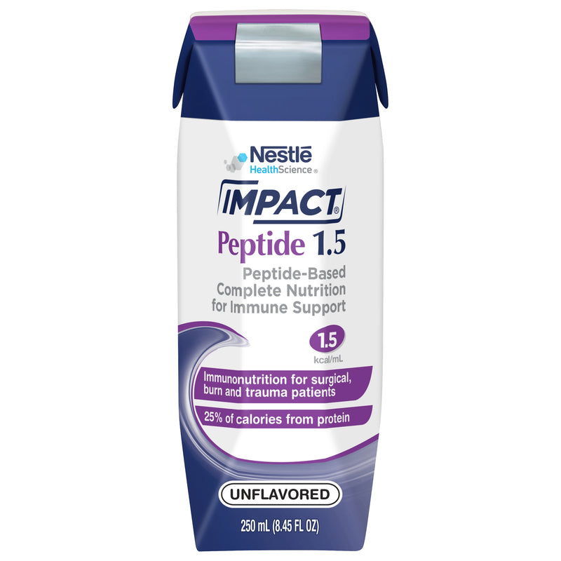 Impact® Peptide 1.5 Ready To Use Tube Feeding Formula, 8.45 Oz. Carton, Sold As 1/Each Nestle 10043900974009