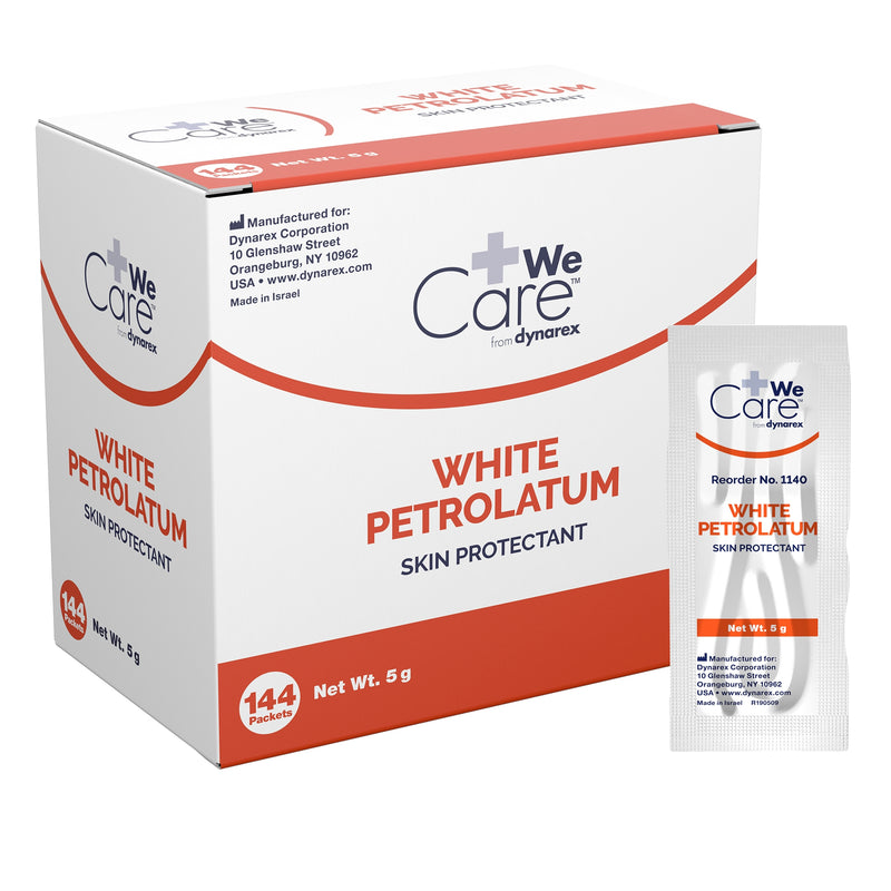 Wecare™ Petroleum Jelly, Sold As 144/Box Dynarex 1140