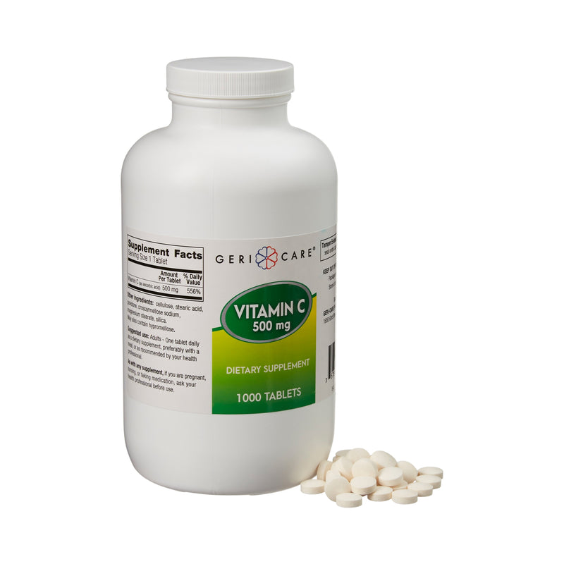 Geri-Care® Ascorbic Acid Vitamin C Supplement, Sold As 1/Bottle Geri-Care 841-10-Gcp
