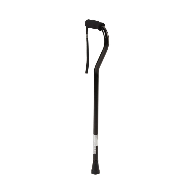 Mckesson Black Aluminum Offset Cane, 30 – 39 Inch Height, Sold As 1/Each Mckesson 146-Rtl10306