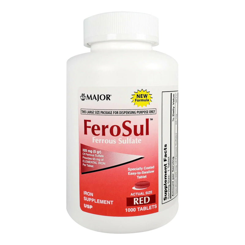 Major® Ferosul® Iron Mineral Supplement, Sold As 1/Bottle Major 00904759080