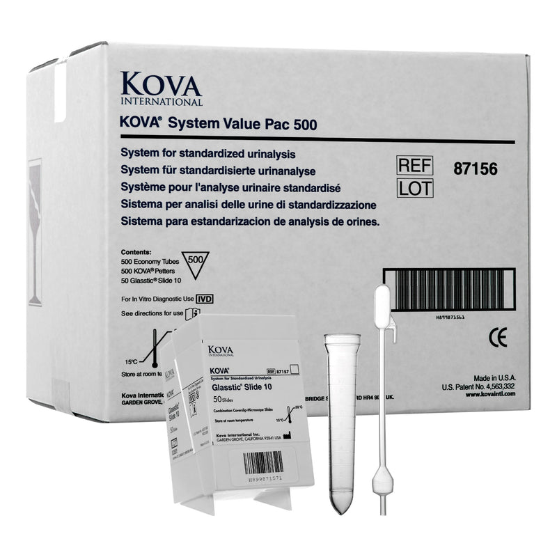 Kova® System Pac 500 System Urinalysis Consumables Kit, Sold As 1/Kit Alltrista 87156
