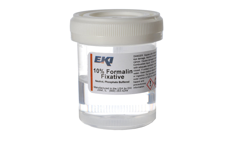 Fixative, Formalin 10Pct 60Ml Prefill, Sold As 1/Case Ek 24499-100X60Ml