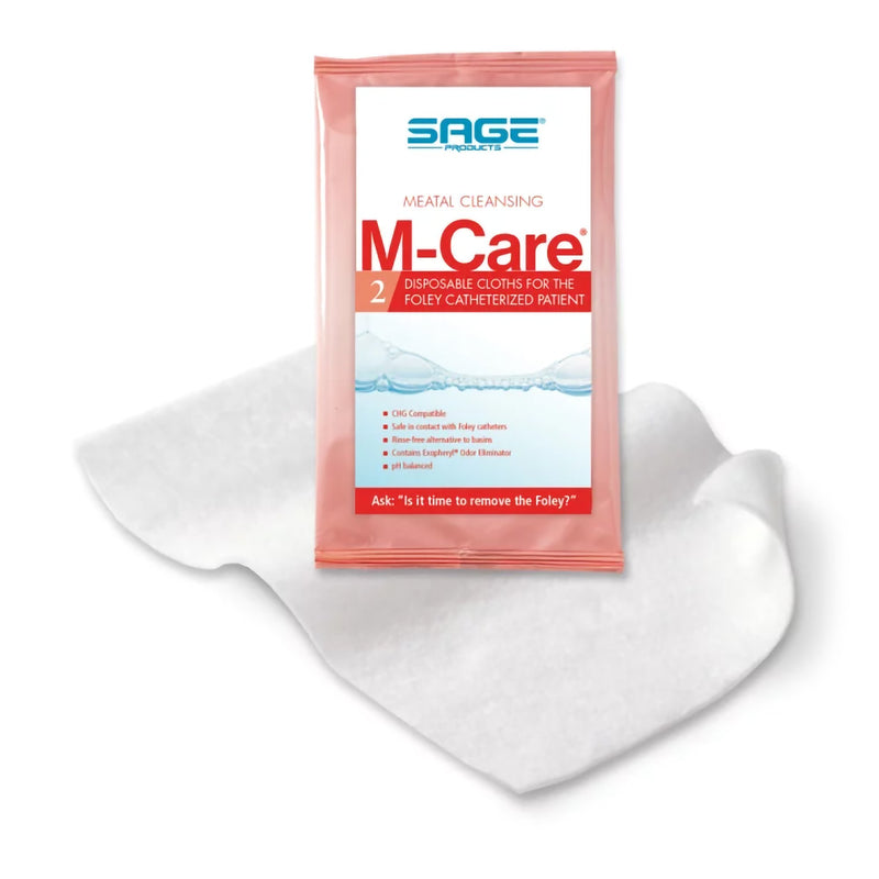 M-Care™ Meatal Personal Wipe, Sold As 2/Pack Sage 7953