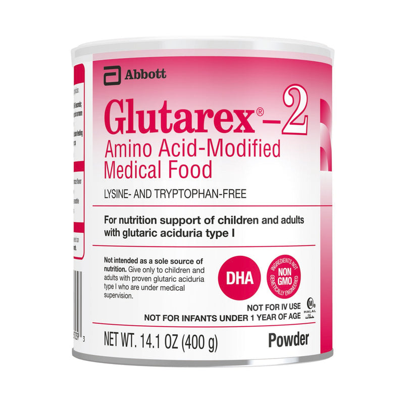Glutarex®-2 Amino Acid–Modified Medical Food For Glutaric Aciduria Type I, 14.1-Ounce Can, Sold As 6/Case Abbott 67038