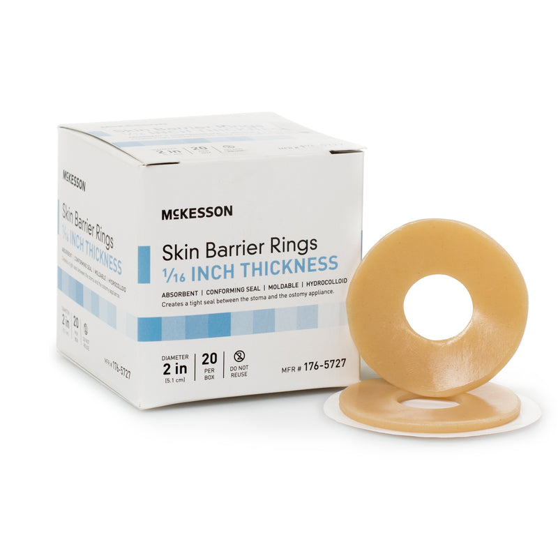 Mckesson Skin Barrier Ring, Sold As 20/Box Mckesson 176-5727