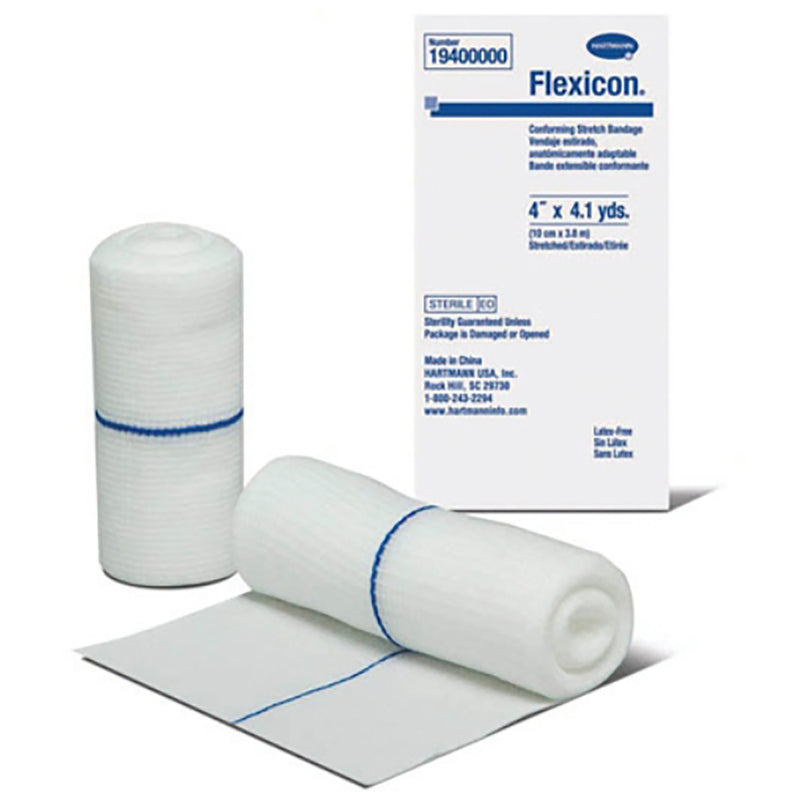 Flexicon® Sterile Conforming Bandage, 4 Inch X 4-1/10 Yard, Sold As 1/Each Hartmann 19400000