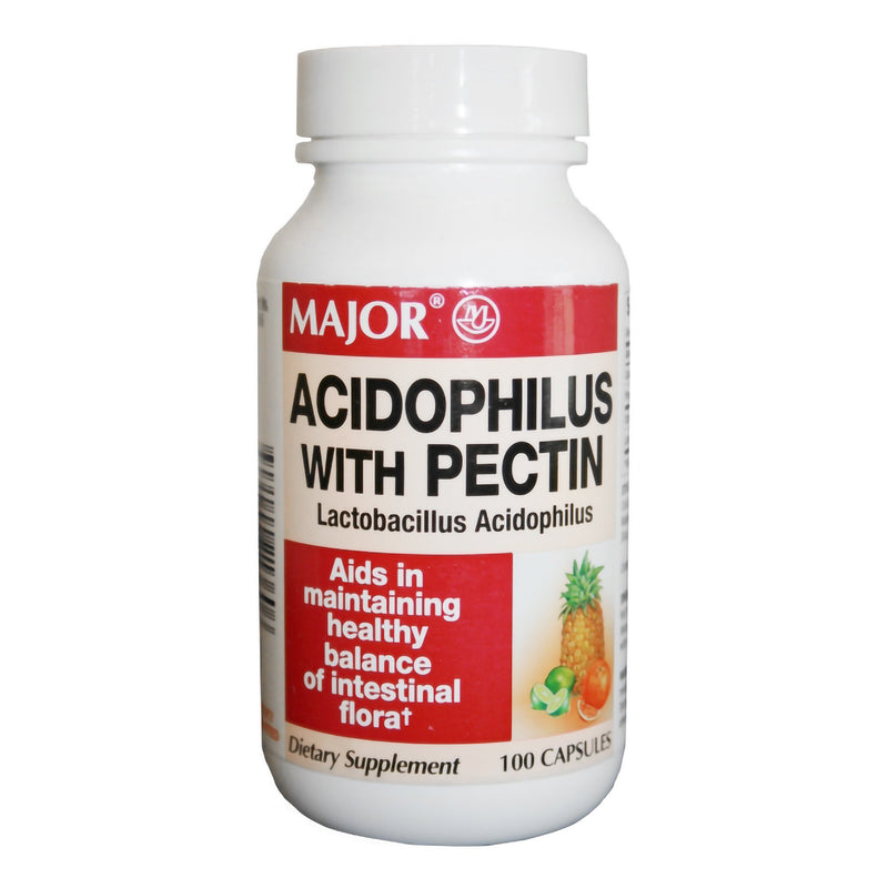 Major® Lactobacillus Acidophilus Probiotic Dietary Supplement, Sold As 1/Bottle Major 00904421360