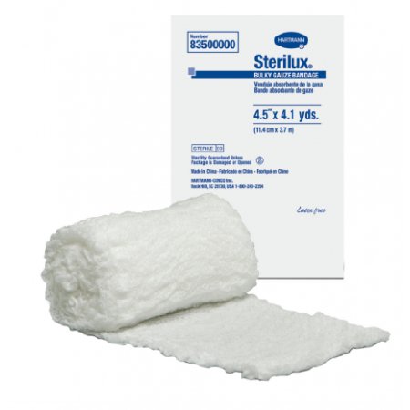 Sterilux® Bulky Sterile Fluff Bandage Roll, 4-1/2 Inch X 4-1/10 Yard, Sold As 100/Case Hartmann 83500000