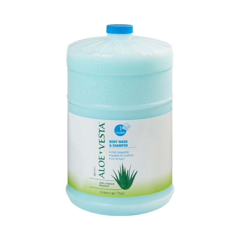 Convatec Aloe Vesta Body Wash And Shampoo, Floral/Aloe Scent, Sold As 4/Case Medline 324611