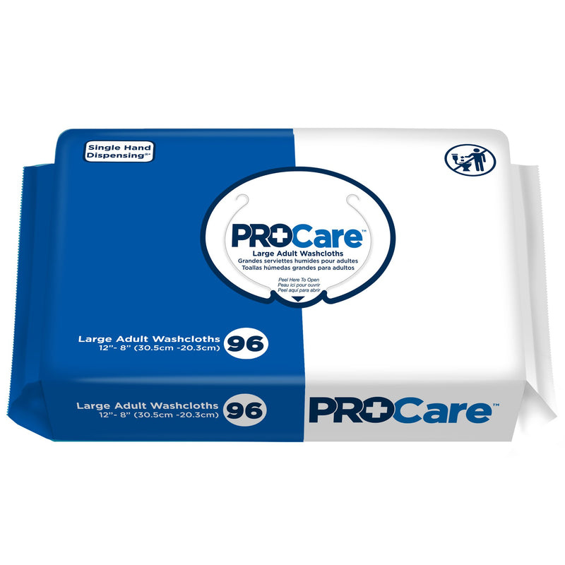 Procare Personal Wipes, Soft Pack, Aloe And Vitamin E, Scented, Sold As 96/Pack First Crw-096