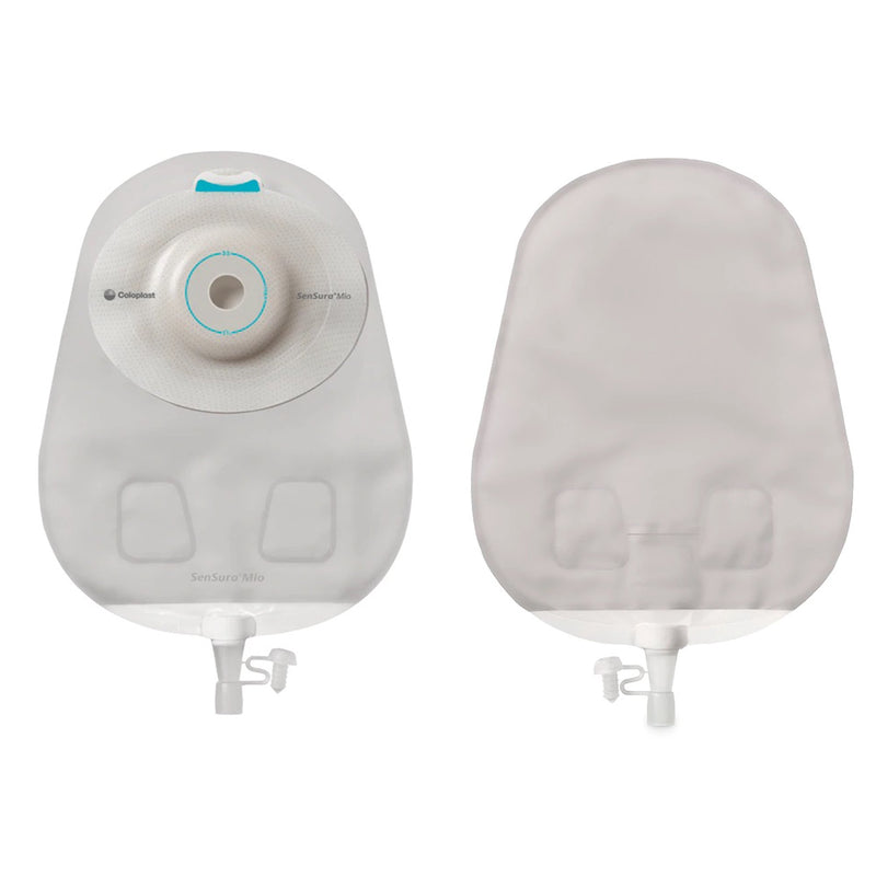 Sensura® Mio Convex One-Piece Drainable Transparent Urostomy Pouch, 10½ Inch Length, 3/8 To 1-11/16 Inch Stoma, Sold As 10/Box Coloplast 16867