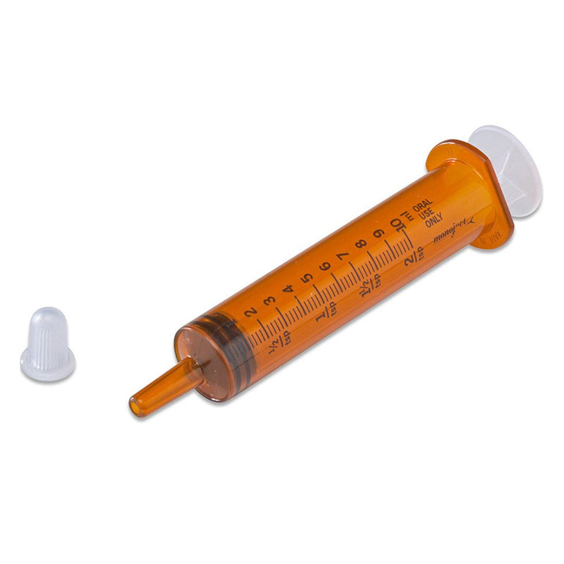 Monoject™ Oral Medication Syringe, 10 Ml, Sold As 500/Case Cardinal 8881907003