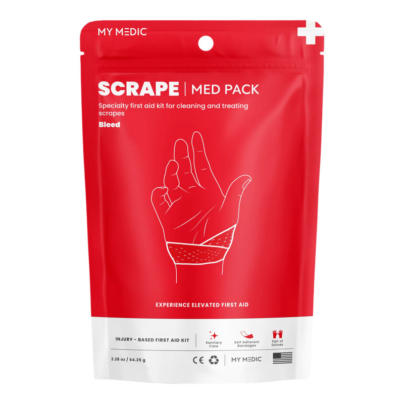 My Medic™ Med Packs Scrape First Aid Medical Pack, Sold As 1/Each Mymedic Mm-Md-Pk-Bld-Scrp