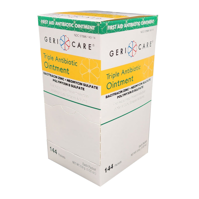 Geri-Care Triple Antibiotic Ointment, Sold As 144/Box Geri-Care S143-14-Gcp