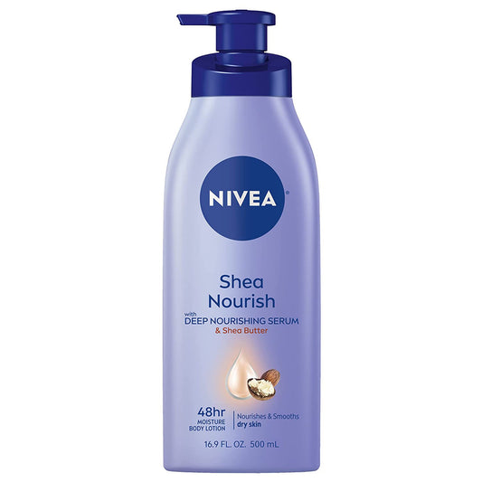 Nivea Shea Nourish Body Lotion, 16.9 Oz., Sold As 1/Each Beiersdorf 07214001243