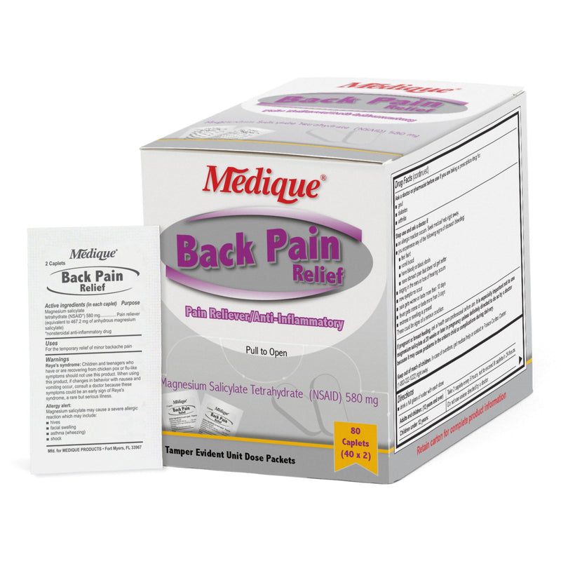Back Pain-Off, Tab 580Mg (80/Bx), Sold As 80/Box Medique 07480