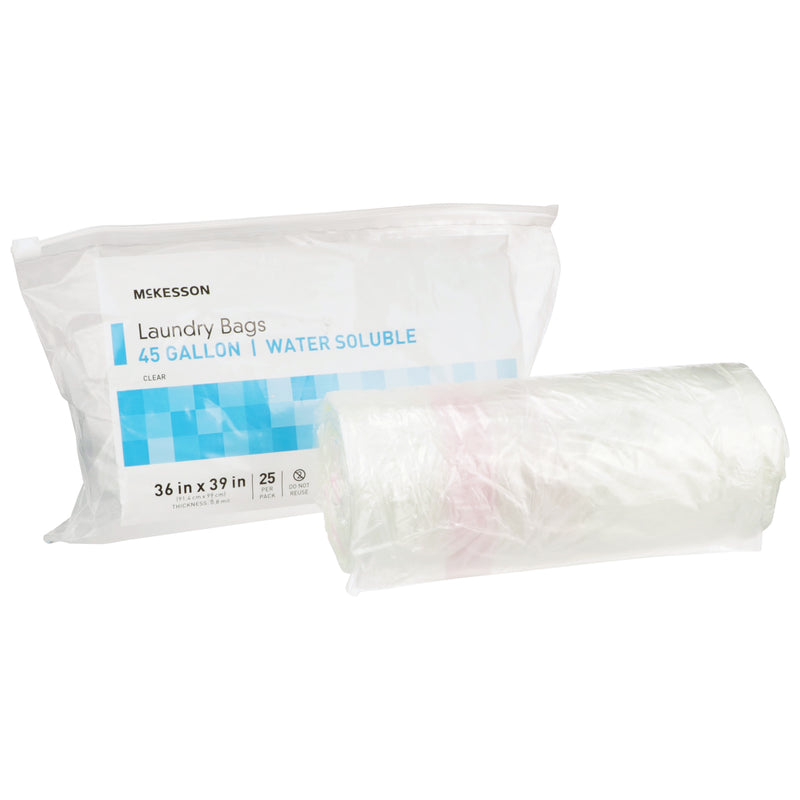 Mckesson Water Soluble Laundry Bag, 40-45 Gal Capacity, Sold As 100/Case Mckesson 03-648A