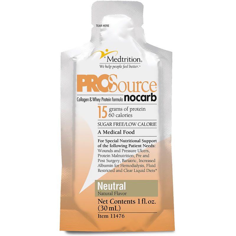 Prosource Nocarb™ Collagen And Whey Protein Formula, Sold As 100/Case Medtrition/National 11476