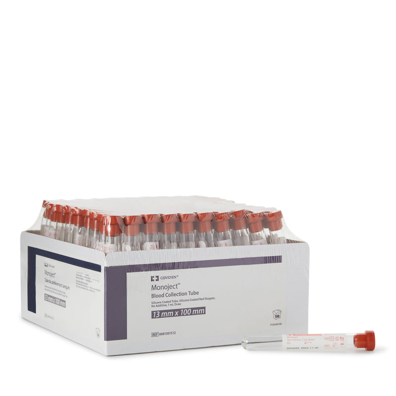 Monoject™ Venous Blood Collection Tube, 7 Ml, 13 X 100 Mm, Sold As 100/Box Cardinal 8881301512