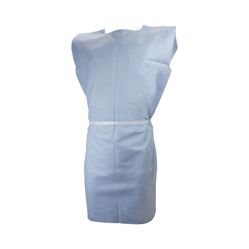 Medi-Pak™ Pediatric Blue Exam Gown, Medium, Sold As 50/Case Mckesson 18-830