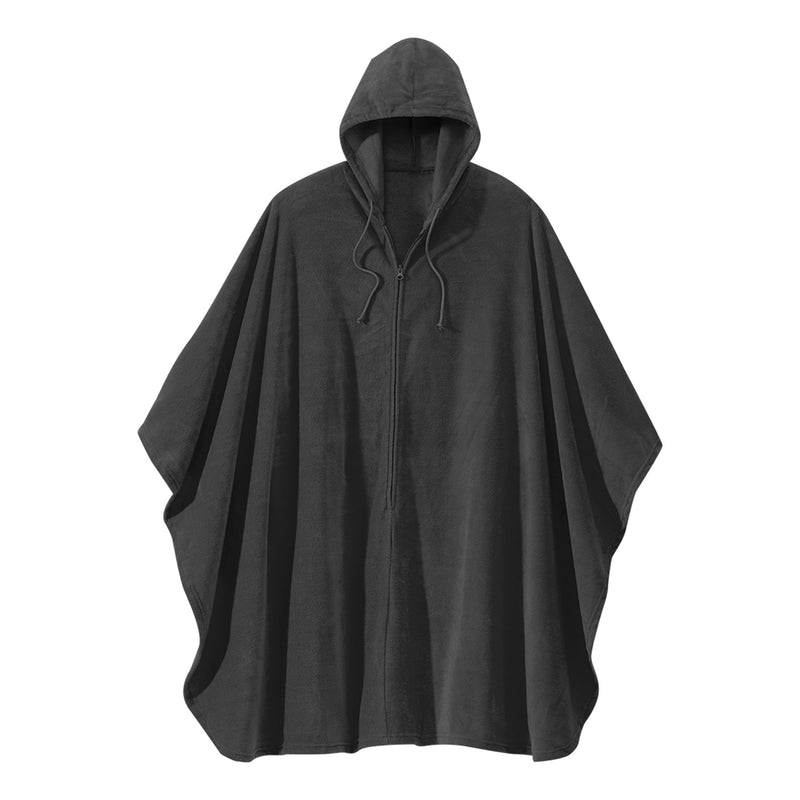 Silverts® Wheelchair Cape With Hood, Black, Sold As 1/Each Silverts Sv27100_Blk_Os