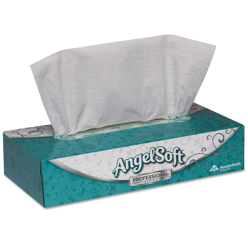 Angel Soft Professional Series Facial Tissue White, Sold As 1/Box Georgia 48580
