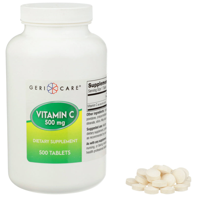 Geri-Care® Ascorbic Acid Vitamin C Supplement, Sold As 1/Bottle Geri-Care 841-50-Gcp