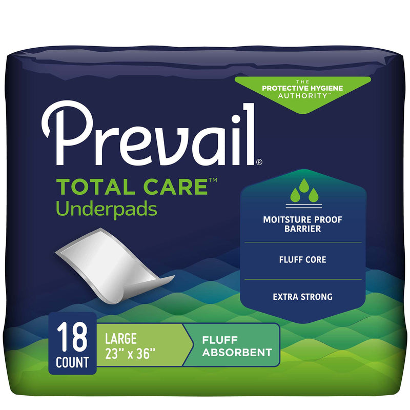 Prevail® Fluff Underpad, 23 X 36 Inch, Sold As 72/Case First Pv-418