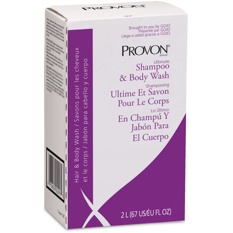 Provon® Tearless Shampoo & Body Wash, Herbal Scent, 2000 Ml Refill, Sold As 4/Case Gojo 3227-04