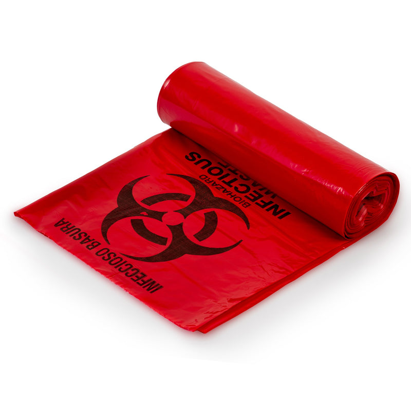 Colonial Bag Corporation Infectious Waste Bag, Coreless, Sold As 250/Case Colonial Hxr24