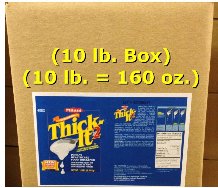 Thick-It® Original Concentrated Food & Beverage Thickener, 10 Lb. Bag, Sold As 1/Case Kent J446-60800