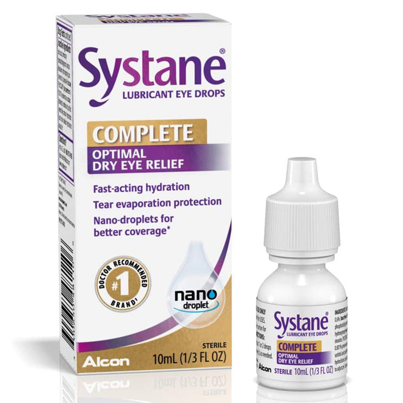 Systane® Complete Eye Lubricant, 10-Ml Bottle, Sold As 1/Each Alcon 30065048110