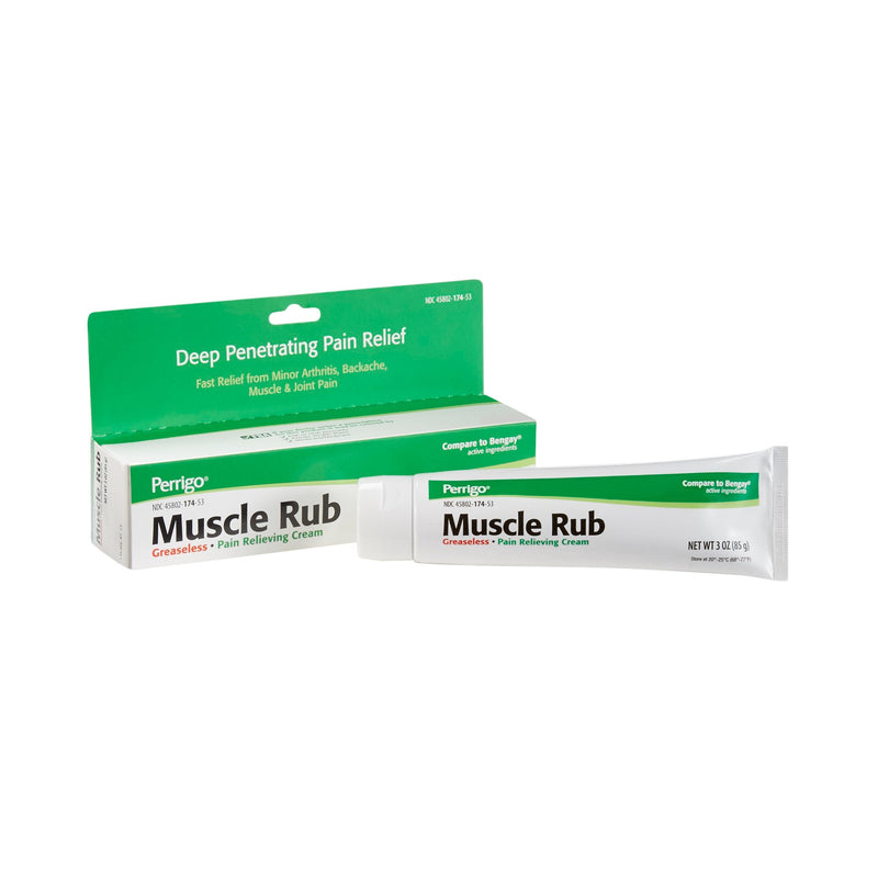 Muscle Rub Menthol / Methyl Salicylate Topical Pain Relief, Sold As 1/Each Clay 45802017453