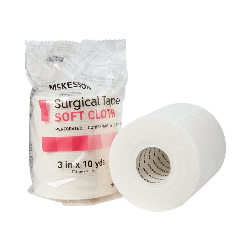 Mckesson Cloth Medical Tape, 3 Inch X 10 Yard, White, Sold As 12/Case Mckesson 172-49230