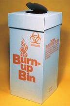 Box, Burn Biohaz 12X12X27 (6/Cs), Sold As 6/Case Fisher 120098A
